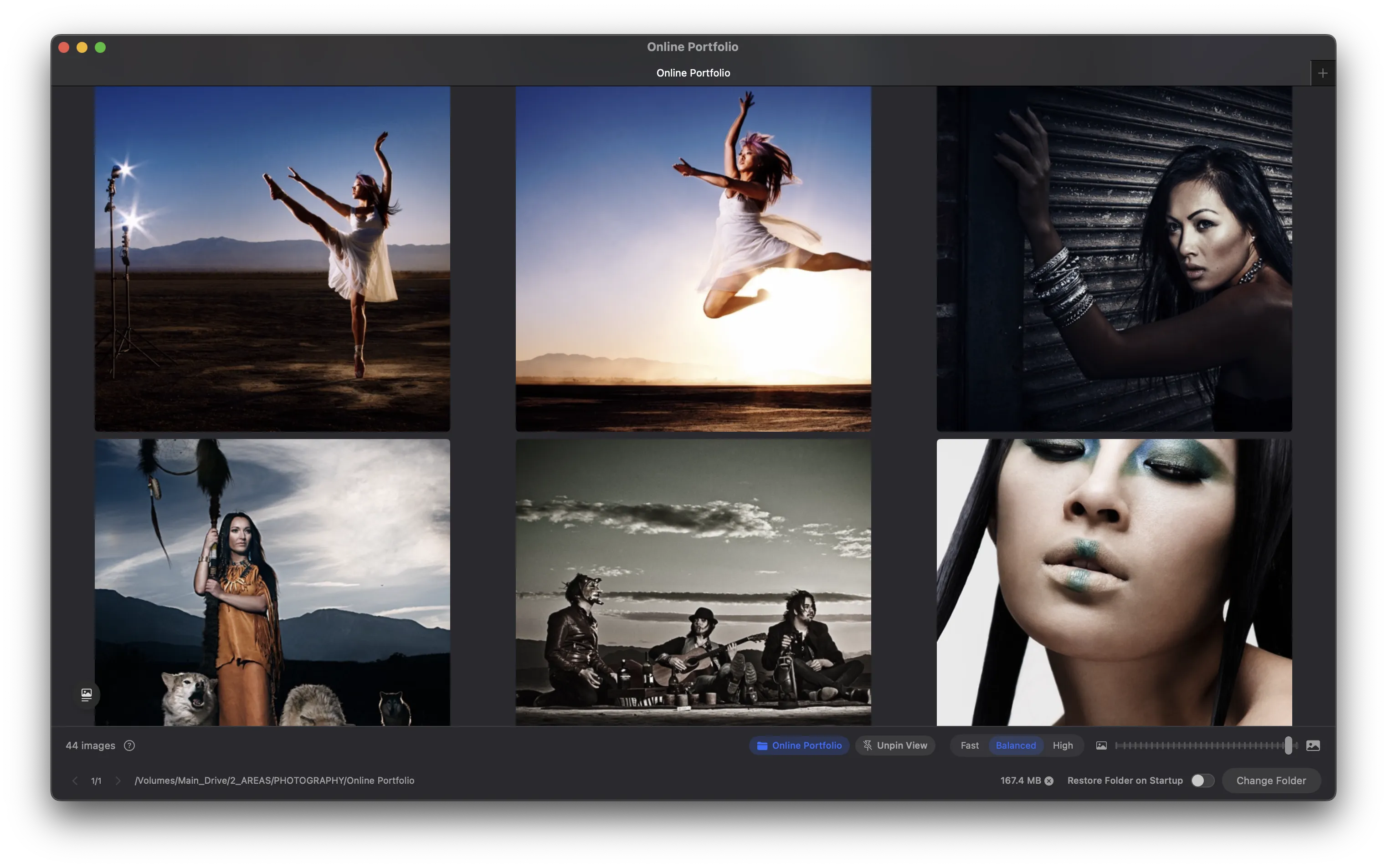 PeekView large previews